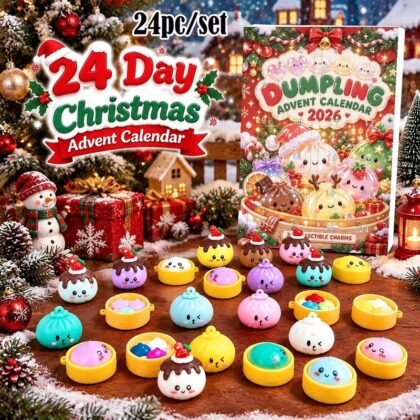 24 décorations de Noël Kawaii